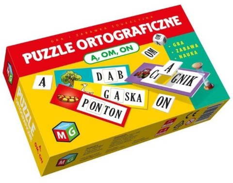 PUZZLE ORTOGRAFICZNE Ą, OM, ON W PUZZLE ORTOGRAFICZNE Ą, OM, ON W