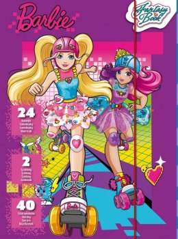 SZKICOWNIK BARBIE W ŚWIECIE GIER (2 SZABLONY)
