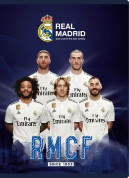 Zeszyt MO A5 16k kratka Real Madrid 5