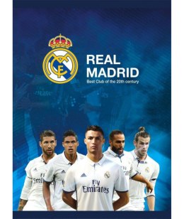 Zeszyt MO A5 16k trzy linie kolor R.Madrid3