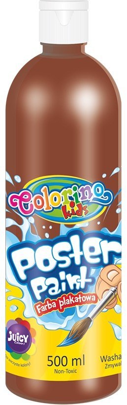 COLORINO - FARBA PLAKATOWA 0,5 L BRĄZOWA /6/ COLORINO - FARBA PLAKATOWA 0,5 L BRĄZOWA /6/