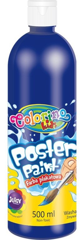 COLORINO - FARBA PLAKATOWA 0,5 L GRANATOWA