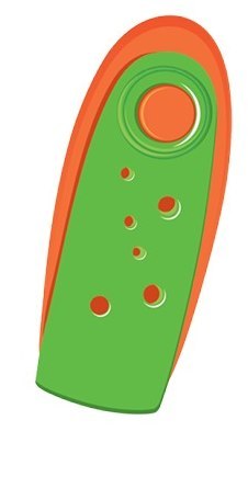 COLORINO - GUMKA DO ŚCIERANIA OBROTOWA - 1 szt.