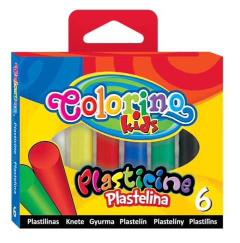COLORINO - PLASTELINA 6 KOL. COLORINO - PLASTELINA 6 KOL.