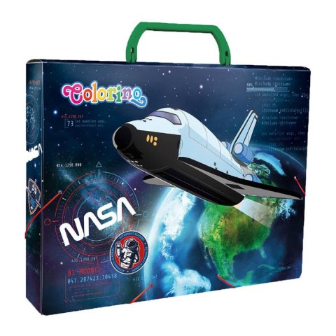 COLORINO SCHOOL - TECZKA PRZESTRZENNA /PVC/ Z RĄCZKĄ - NASA COLORINO SCHOOL - TECZKA PRZESTRZENNA /PVC/ Z RĄCZKĄ - NASA
