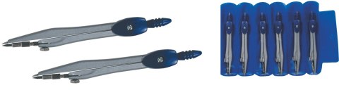 CYRKLE METALOWE W ETUI - 6 szt