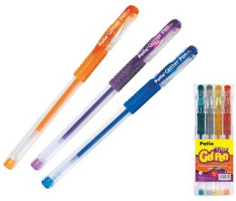 GLITTER GEL PEN 4 KOL. - MIX KOLORÓW W ETUI