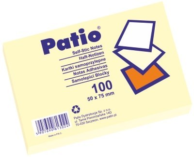 NOTES SAMOP. 75x 50mm - 12 szt. NOTES SAMOP. 75x 50mm - 12 szt.