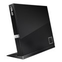 ASUS SBC-06D2X-U External Slim Blu-ray read Drive, Black, BDXL support, 6X Blu-ray reading speed, USB 2.0 Asus