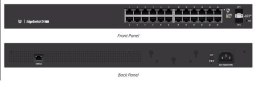 Ubiquiti EsgeSwitch ES-24-Lite Managed, Rack mountable, 1 Gbps (RJ-45) ports quantity 24, SFP ports quantity 2