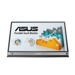 Asus MB16AMT Touchscreen, IPS, FHD, 16:9, 250 cd/m², Dark gray