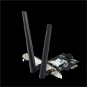 ASUS PCE-AX3000 (802.11ax) AX3000 Dual-Band PCIe Wi-Fi 6 Asus 2 external antennas Bluetooth 5.0, WPA3 network security, OFDMA