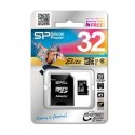 Silicon Power Elite UHS-I 32 GB, MicroSDHC, Flash memory class 10, SD adapter