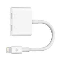 Belkin Lightning Audio + Charge RockStar Cable, 11.5 cm, White F8J198btWHT